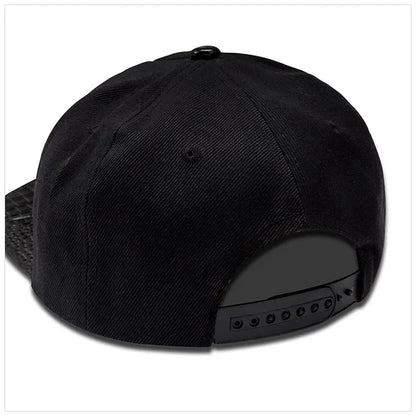 Men Women Summer Sport Sunscreen Hip Hop Punk Adjustable Cotton Flat Hat Size 56-63cm