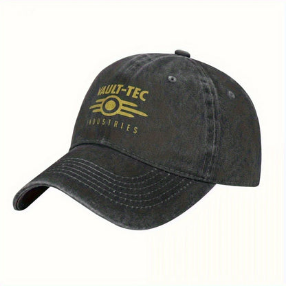 Vintage Distressed Logo Baseball Cap Hat