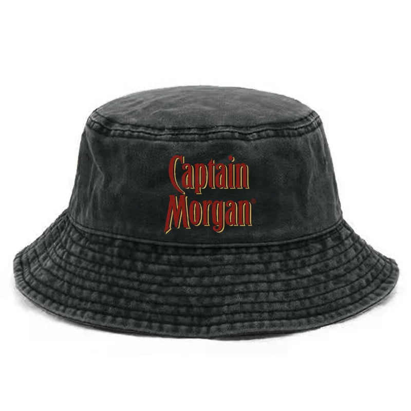 Captain Morgan Bob Bucket Hat Distressed Hats Cap