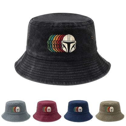 Rainbow Armor Print Outdoor Bucket Hat