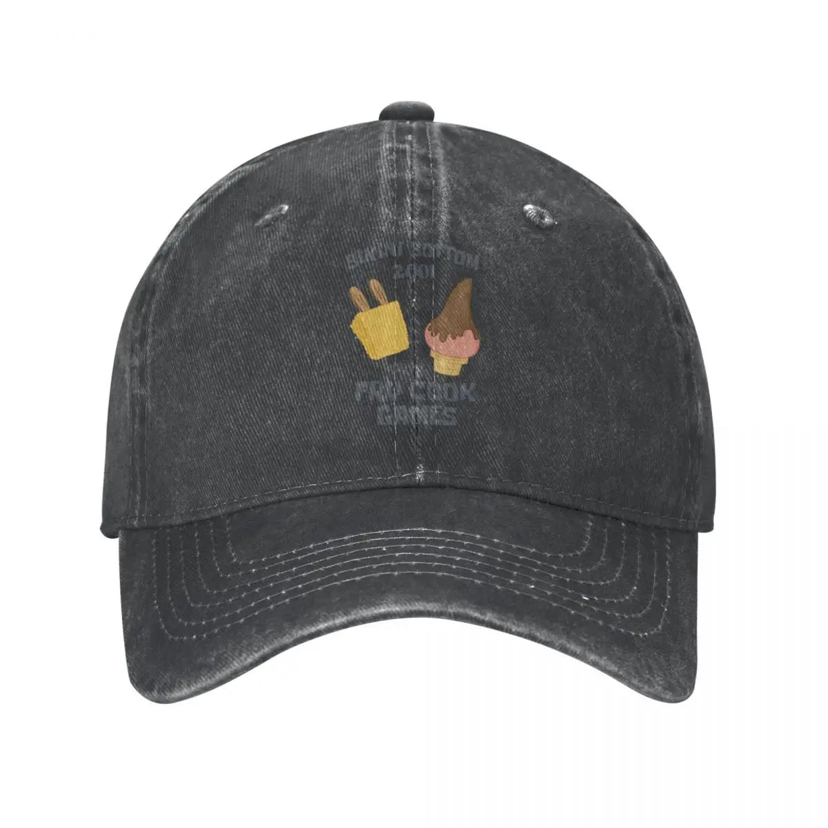 SpongeBob Fry Cook Distressed Baseball Cap
