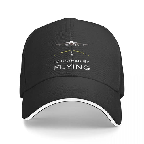 Flying Airplanes Cycling Baseball Cap