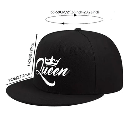 Queen Crown Snapback Cap