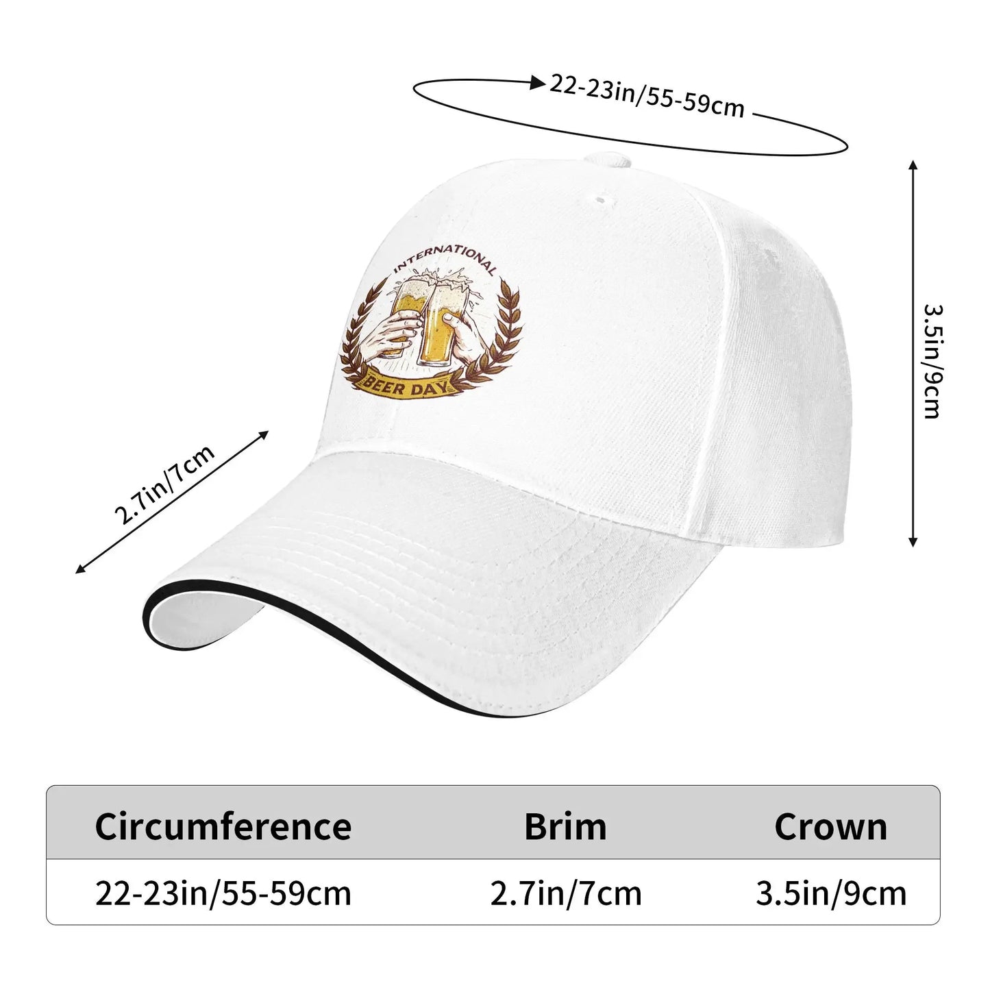 International Beer Day Baseball Cap