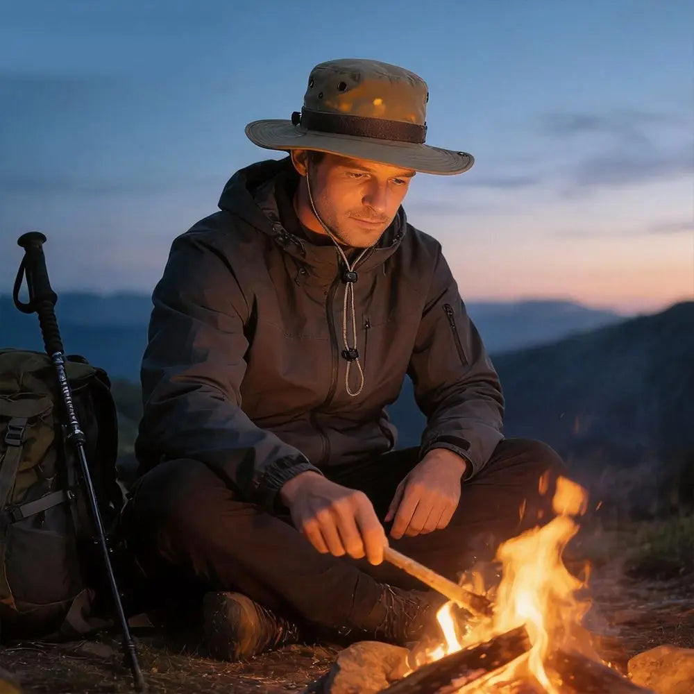 Quick-Dry Breathable Sun Protection Outdoor Bucket Hat