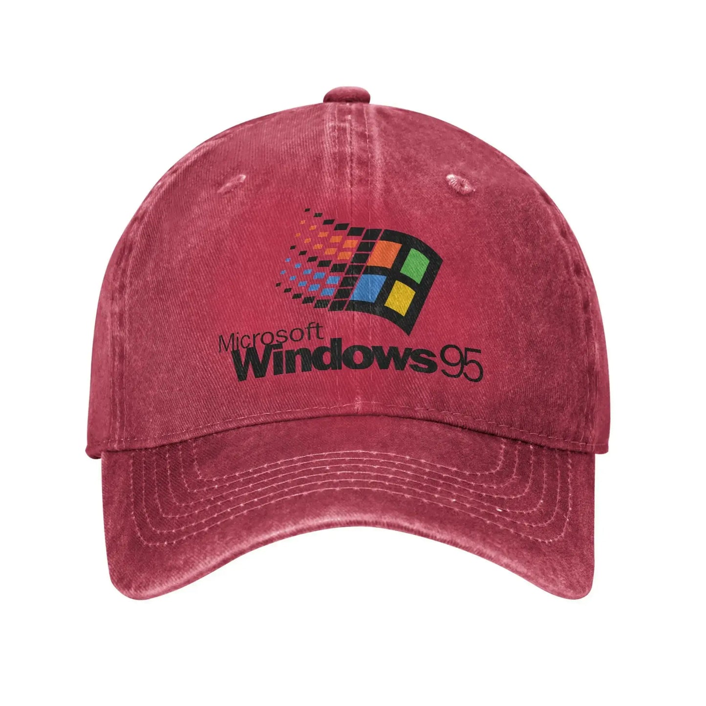 Windows 95 Galaxy Vintage Washed Baseball Cap