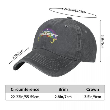 Colourful Anxiety Black Snapback Baseball Cap