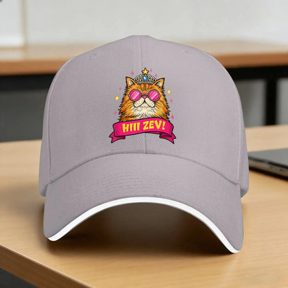 Princess Cat Meme Hi Zev Baseball Cap