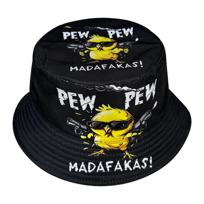 Cool Duck Fisherman Hat Lightweight Cartoon Duck