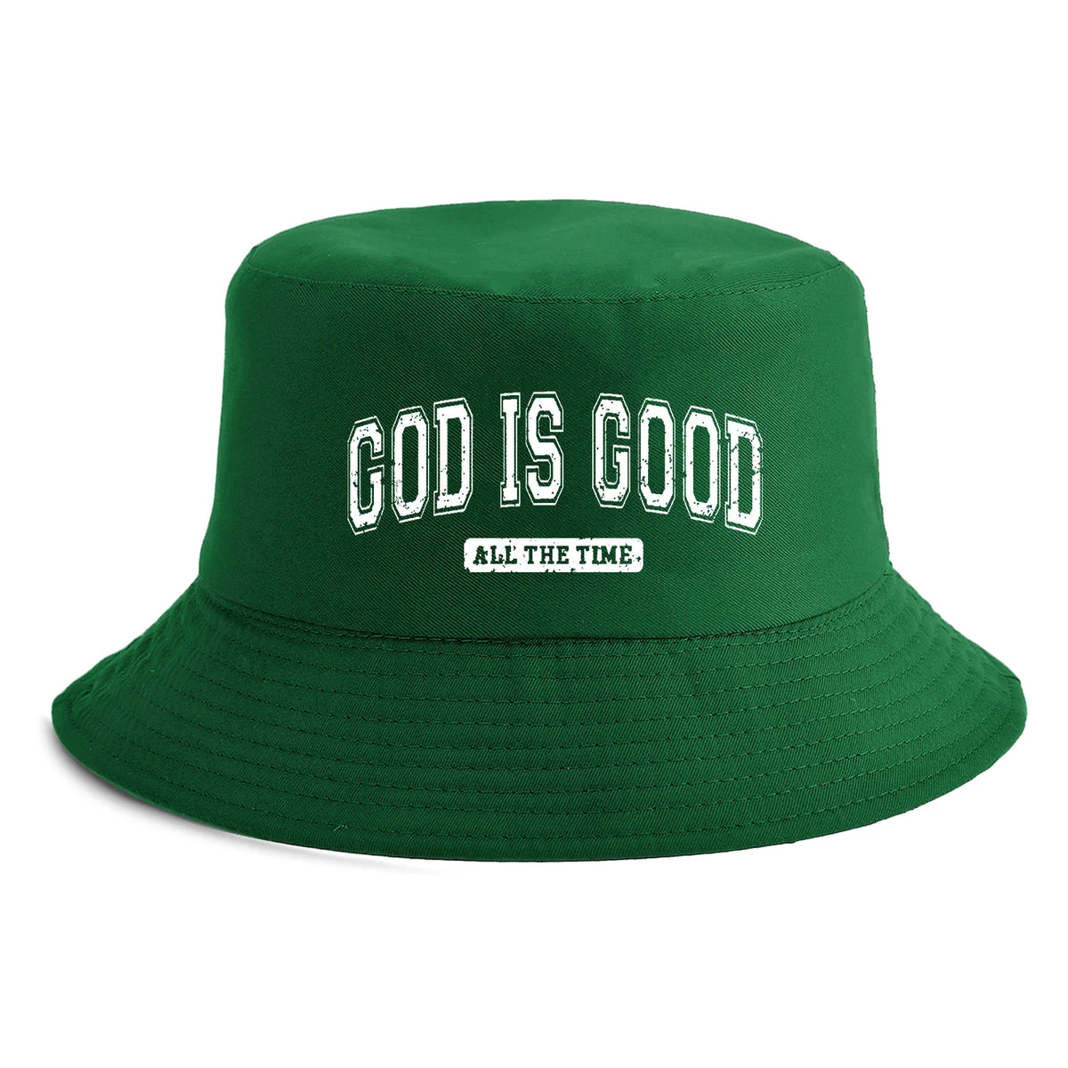 Reversible God Is Good Retro Bucket Hat