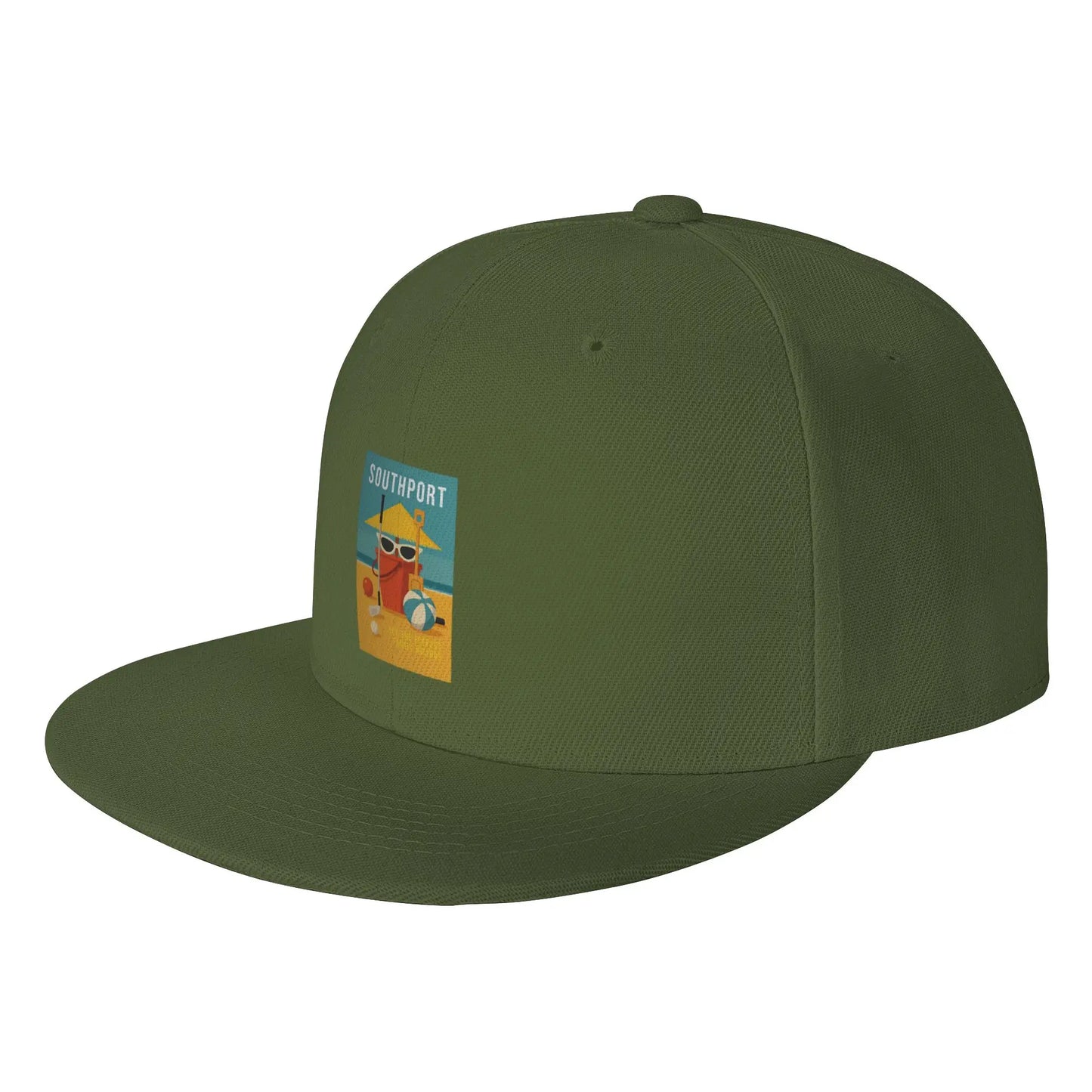 Southport Travel Souvenir Poster Snapback Cap