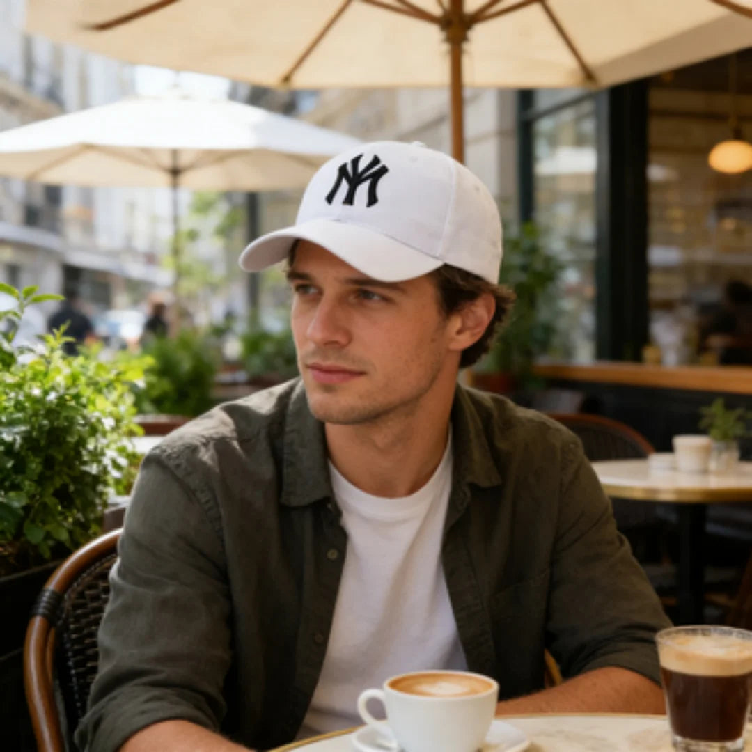Unisex NY Letter Embroidery Baseball Cap Adjustable