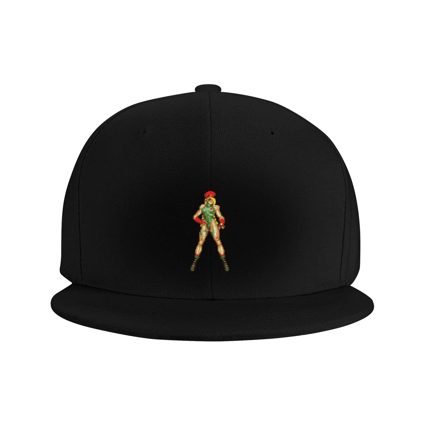 Fashion Cammy Street Fighter Pixel Snapback Cap