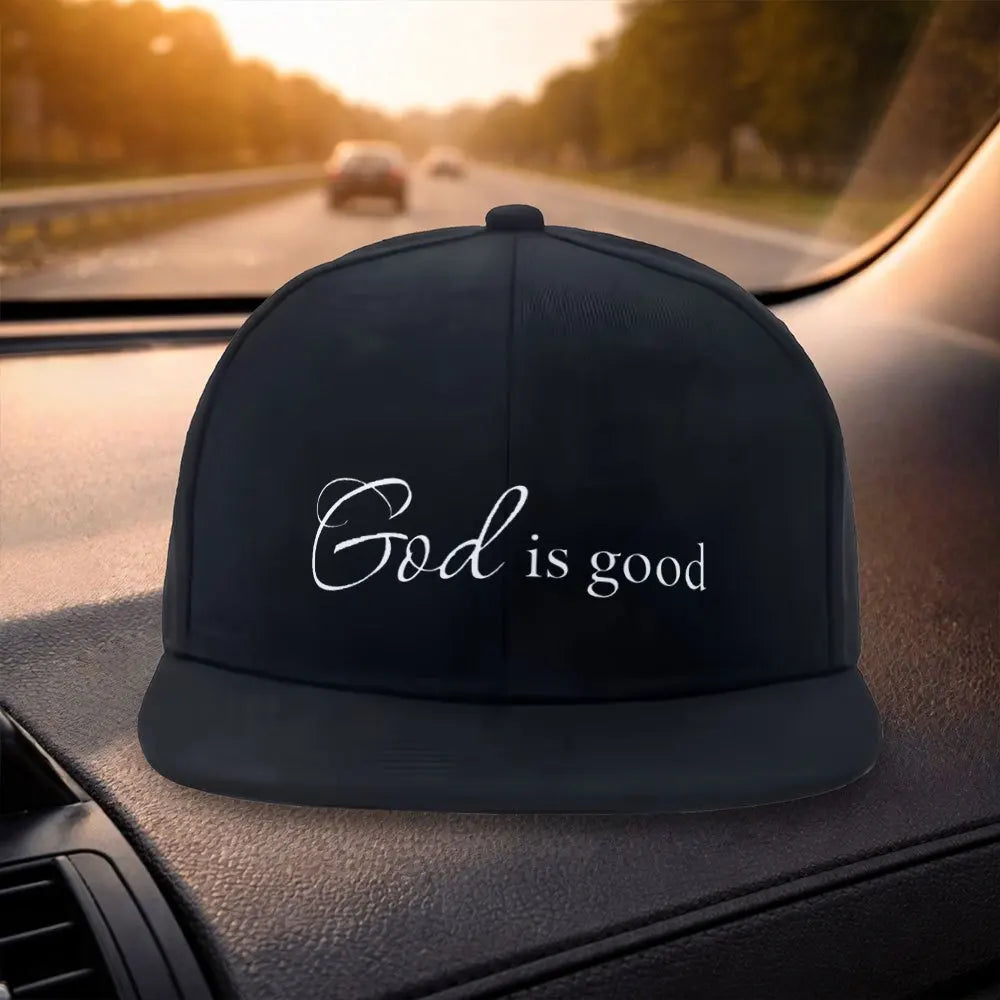 God Is Good Duckbill Snapback Cap Hat