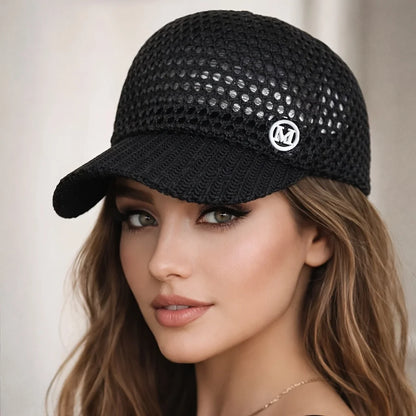 Unisex Hollow Design Mesh Baseball Cap