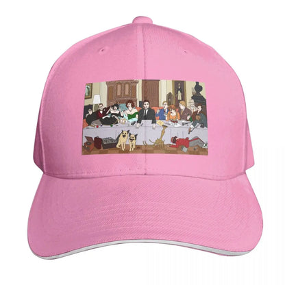 The Last Supper At Boddy Mansion Baseball Cap