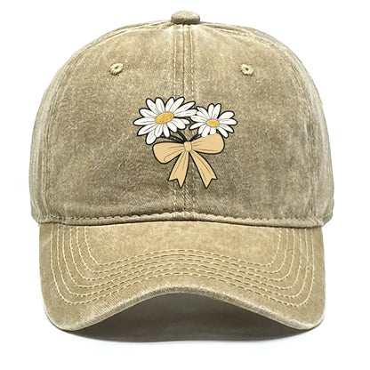 Adjustable Summer Cap For Women Men Flower Baseball Cap