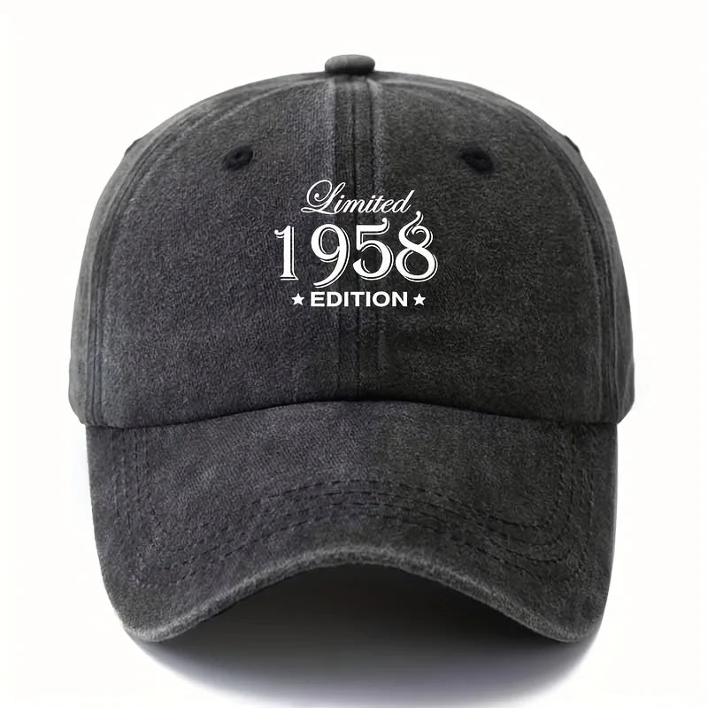 Vintage 1958 Washed Baseball Cap