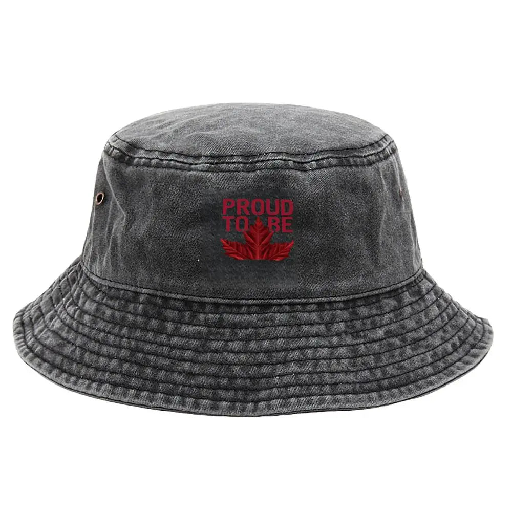 Canada Maple Leaf Bucket Hat Pride Style