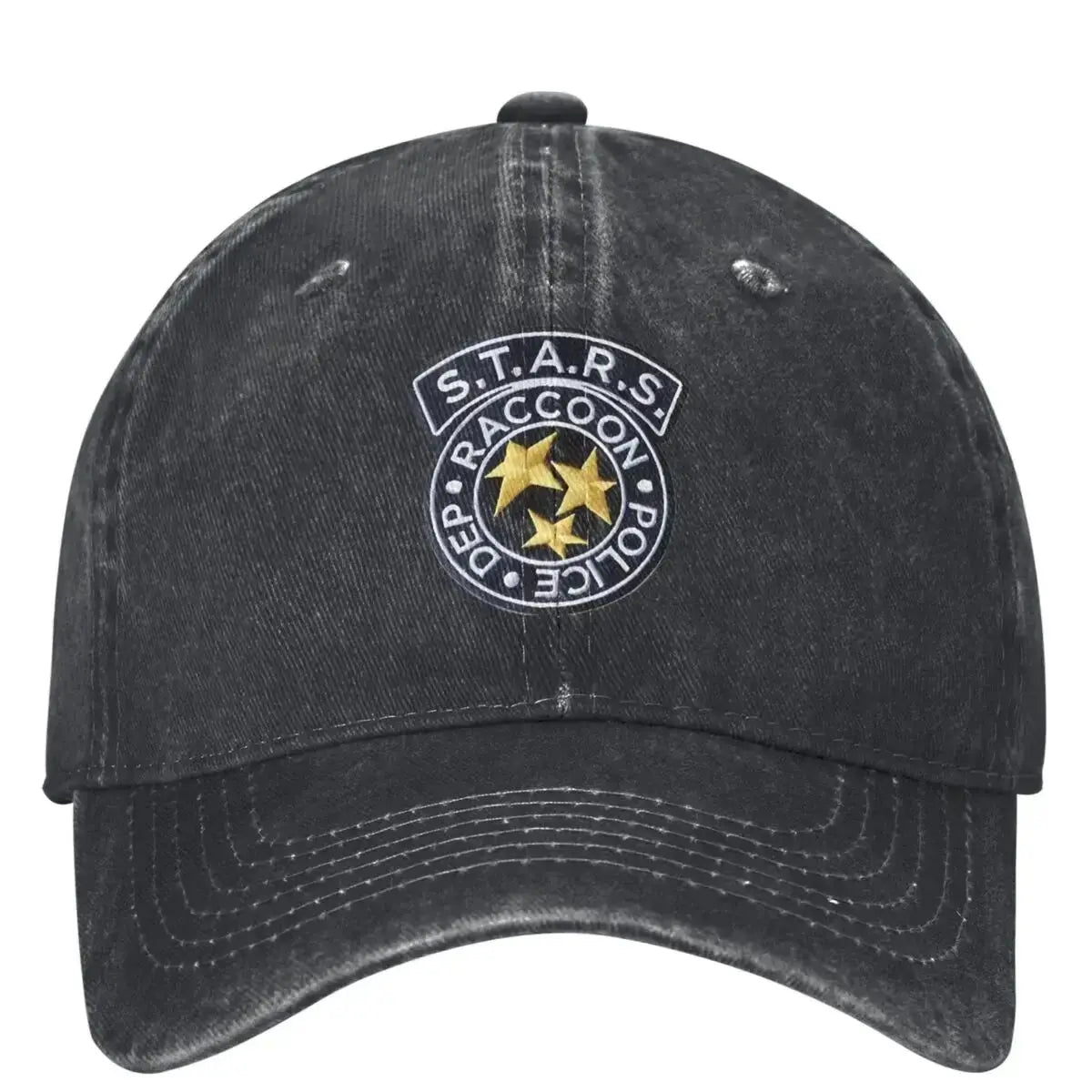 Stars Logo Baseball Cap Residents Evils Game Unisex Teens Design