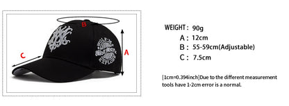 New Totem Embroidered Cotton Baseball Cap