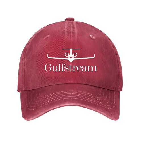 Gulfstream Logo Cotton Baseball Cap