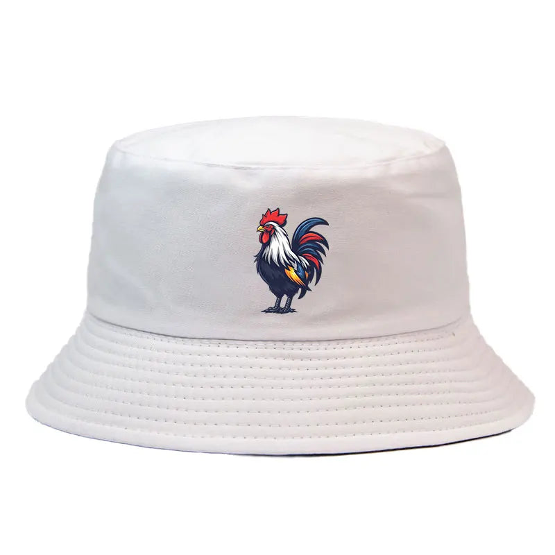 French Rugby Coq Reversible Bucket Hat