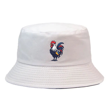 French Rugby Coq Reversible Bucket Hat