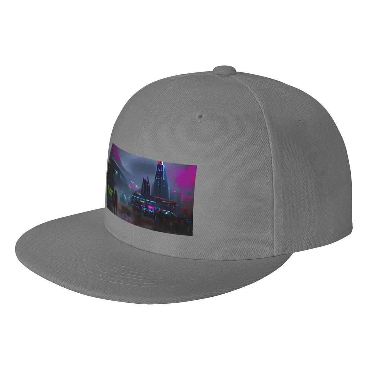 Post Apocalyptic City Snapback Cap