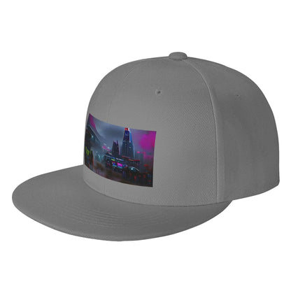 Post Apocalyptic City Snapback Cap