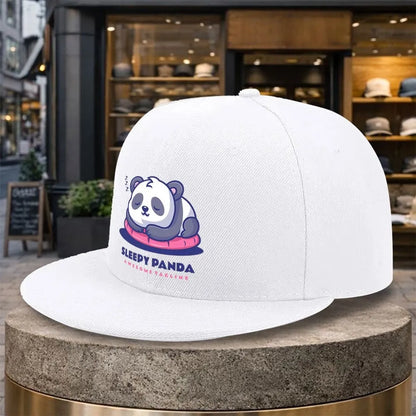 Sleepy Panda Snapback Cap