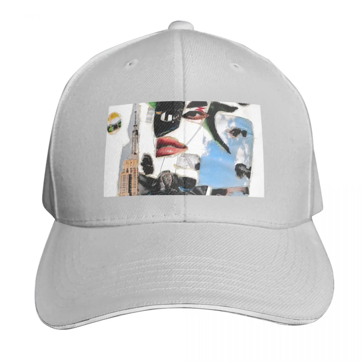 Lost In The City Urban Graphic Baseball Cap