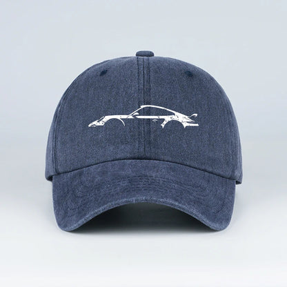 Retro Sports Car Baseball Cap