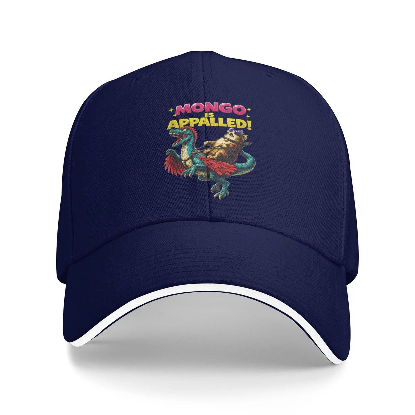 Retro Mongo Princess Cat Dinosaur Baseball Cap