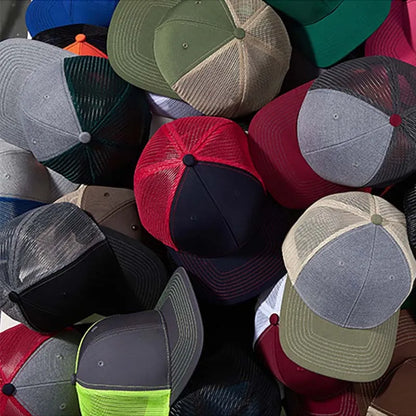 High Quality Mesh Baseball Cap Women Men Summer Cotton Breathable Sunhat
