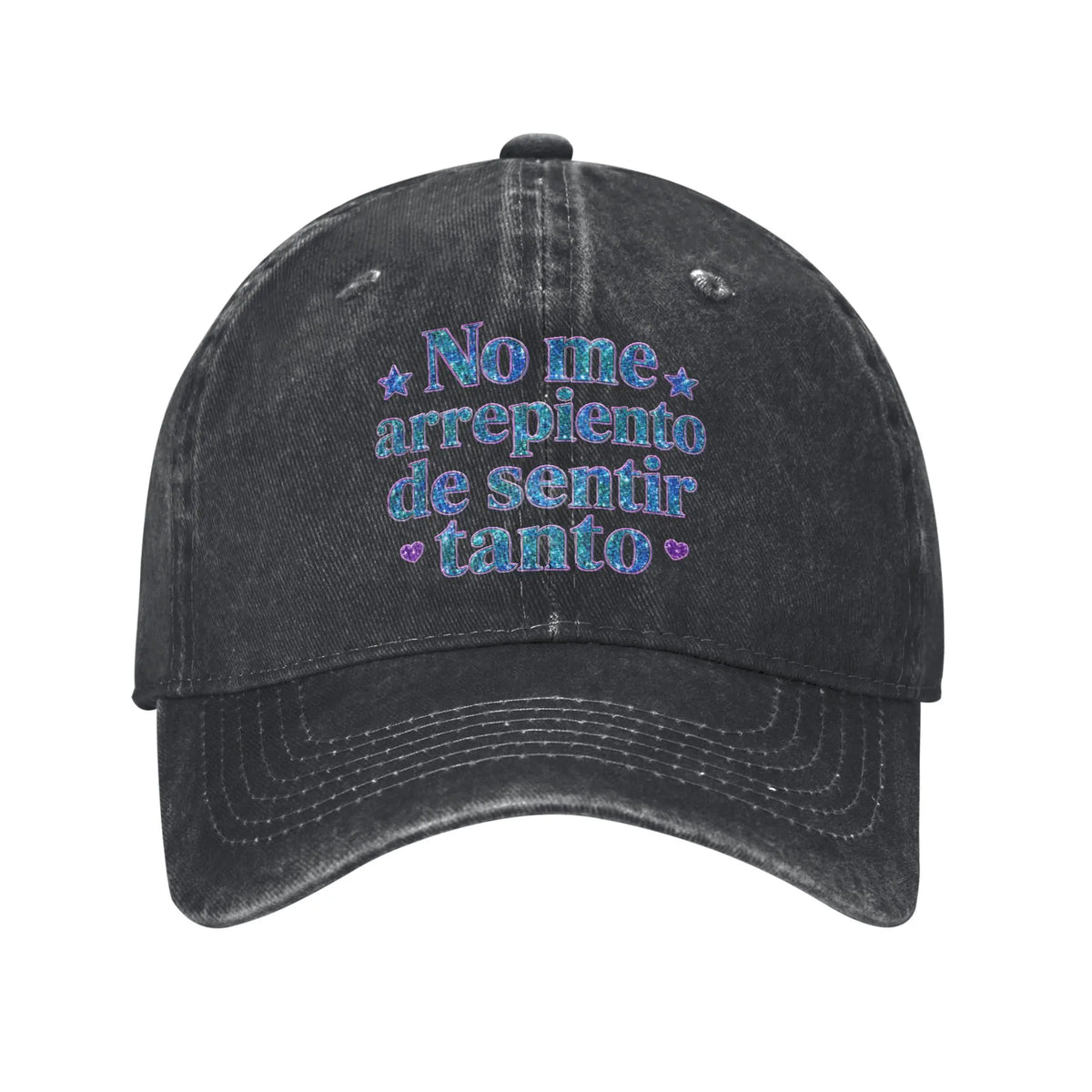 K-Karoled NMADST New Album Distressed Denim Baseball Cap