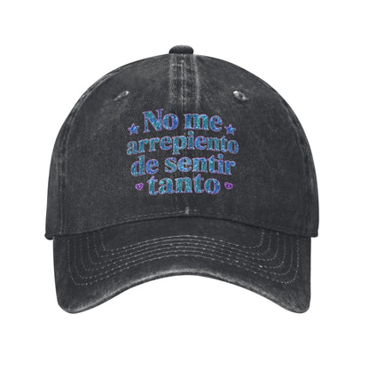 K-Karoled NMADST New Album Distressed Denim Baseball Cap