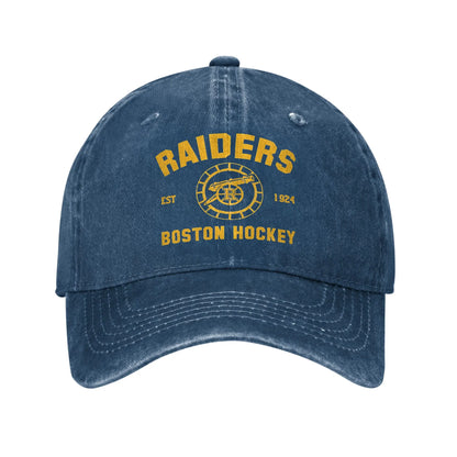 Boston Raiders Rivalry Washed Baseball Cap