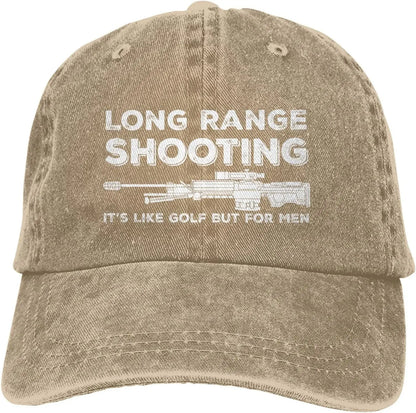 Funny Shooting Golf Quote Baseball Cap