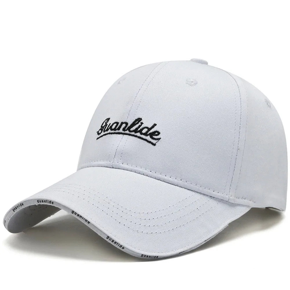 Embroidered Breathable Adjustable Soft Top Snapback Cap
