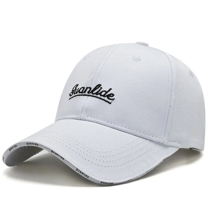 Embroidered Breathable Adjustable Soft Top Snapback Cap