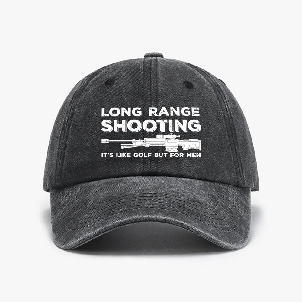 Vintage Long Range Shooting Baseball Cap