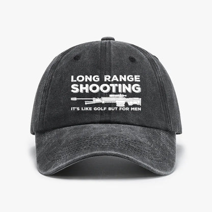 Vintage Long Range Shooting Baseball Cap