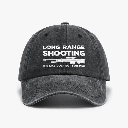 Vintage Long Range Shooting Baseball Cap