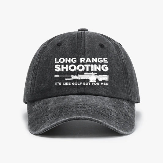 Vintage Long Range Shooting Baseball Cap