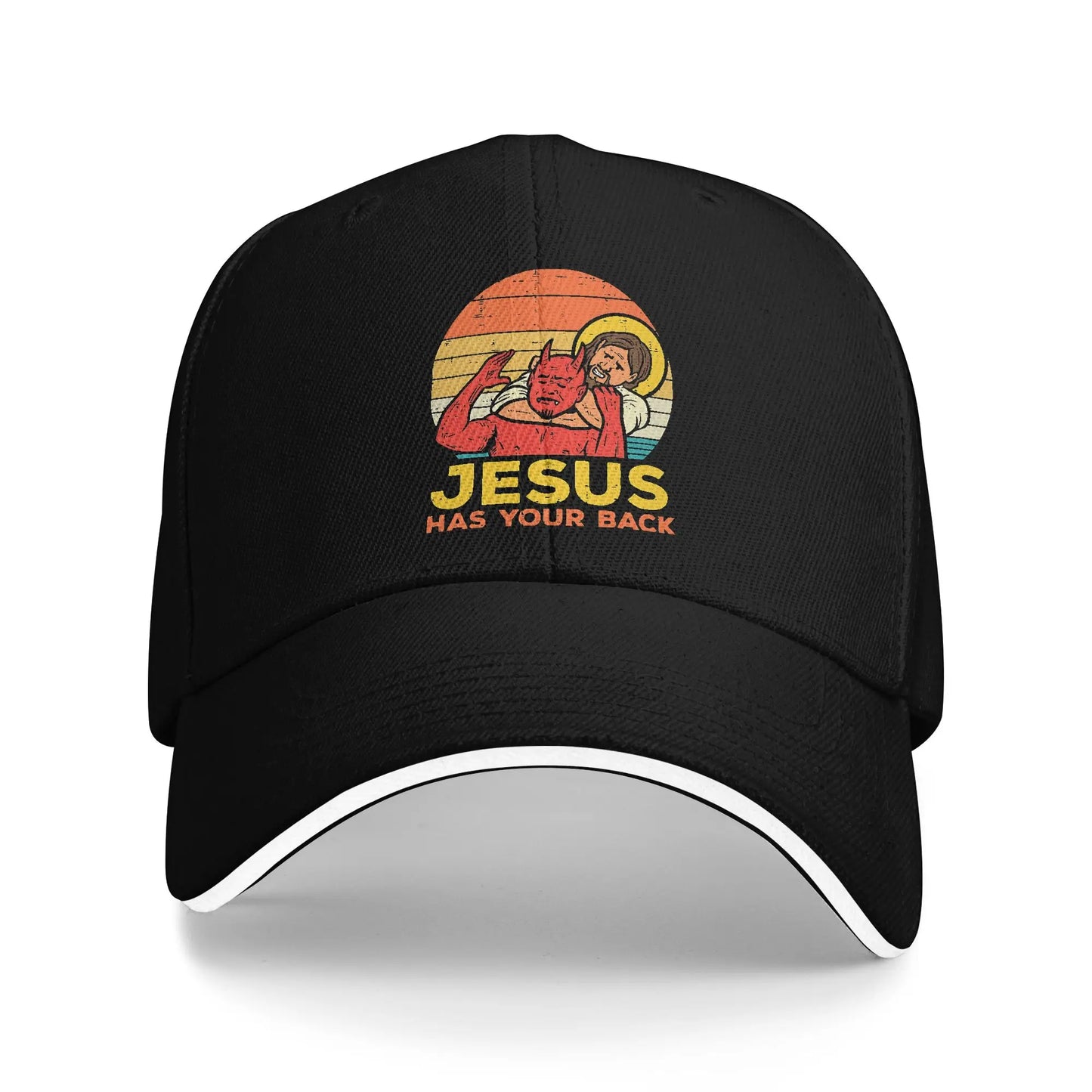 Jesus Has Your Back Baseball Cap