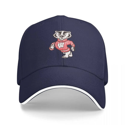Wisconsin Bobble Sun Baseball Cap
