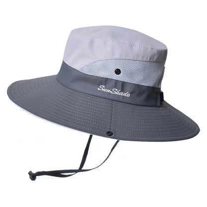 Waterproof UV Protection Wide Brim Fishing Bucket Hat