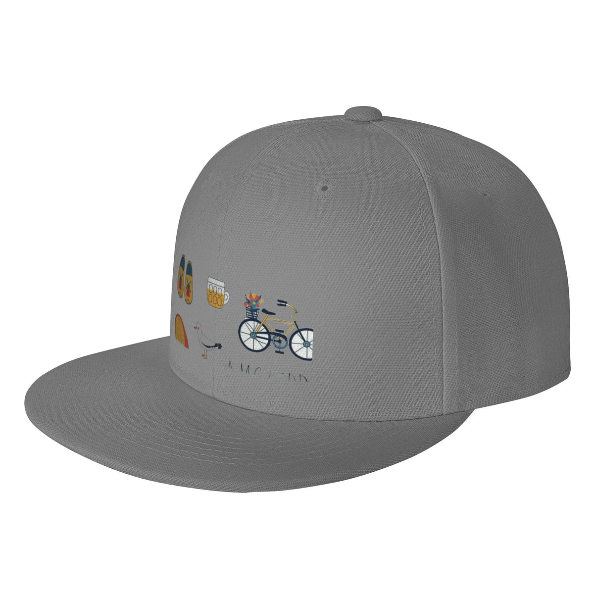 Amsterdam Puns Fashion Snapback Cap