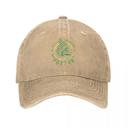 Alex Pereira Distressed Denim Baseball Cap